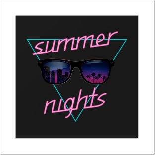 Summer nights Posters and Art